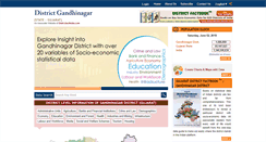 Desktop Screenshot of districtgandhinagar.com